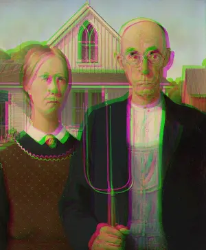 RGB color shift animation