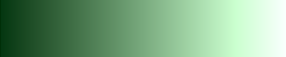 A dark green gradient with OkLab brightness increasing toward white